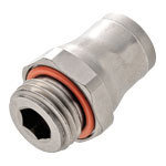 Złącze proste z gwintem stal nierdzewna 4 mm M5x0,8 (3801 04 19) - Legris