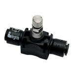 Zawór dławiący (dławienie w obu kierunkach) wersja panelowa 8 mm (7772 08 00) - Legris