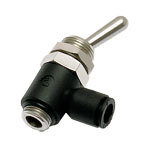 Zawór kompaktowy wtykowy z dźwignią 2/2 G1/8-4 (7802 04 10) - Legris