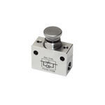 Zawór zwrotno dławiący typ A (dławienie na wylocie) wersja stal nierdzewna ''in-line'' G1/4 (7820 00 13) - Legris