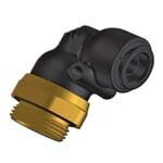 Złącze kątowe 90° z gwintem 8 mm M16x1,5 (C68UNPMK8M16) - Legris