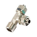 Złącze trójnik skręcane z gwintem 4x6 mm R1/4 (R3BPL4/6-1/4) - Legris
