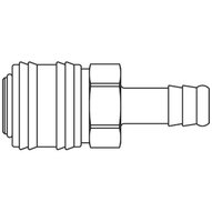 Szybkozłącze żeńskie DN7,2 pod wąż śr. 6 mm (26KATF06MPX) - Rectus
