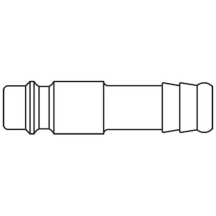 Króciec szybkozłącza DN7,2 pod wąż śr. 10 mm (26SFTF10MXX) - Rectus