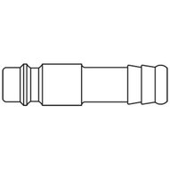 Króciec szybkozłącza DN7,2 pod wąż śr. 10 mm (26SFTF10MXX) - Rectus