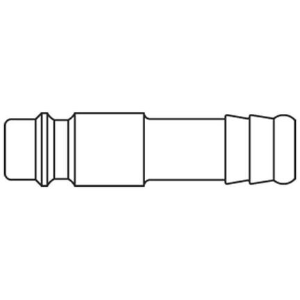Króciec szybkozłącza DN7,2 pod wąż śr. 10 mm (26SFTF10MXN) - Rectus