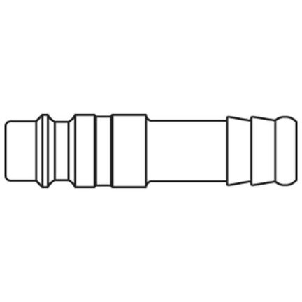 Króciec szybkozłącza DN7,4 DN7,8 pod wąż śr. 8 mm (25SFTF08SXZ) - Rectus