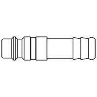 Króciec szybkozłącza DN7,4 DN7,8 pod wąż śr. 8 mm (25SFTF08SXZ) - Rectus