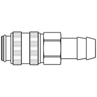Szybkozłącze żeńskie DN5 pod wąż śr. 6 mm (21KATF06MPX) - Rectus