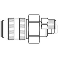 Szybkozłącze żeńskie DN5 na przewód śr. 6x8 mm (21KAKO08MPN) - Rectus