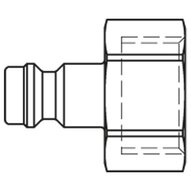 Króciec szybkozłącza DN5 gwint wewnętrzny G1/8 (21SFIW10MXN) - Rectus