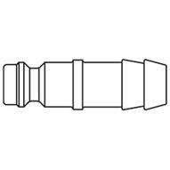 Króciec szybkozłącza DN5 pod wąż śr. 8 mm (21SFTF08MXN) - Rectus