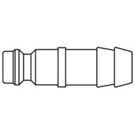 Króciec szybkozłącza DN5 pod wąż śr. 9 mm (21SBTF09MPN) - Rectus