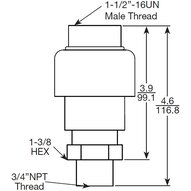 Części zamienne do filtrów hydraulicznych - Parker