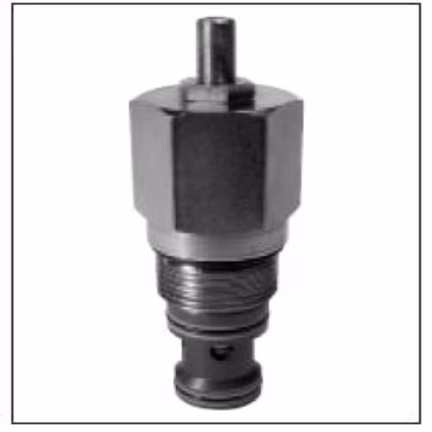 Zawór hydrauliczny, przelewowy, pośredniego działania, wkręcany, seria RAH (A06H3PZN) - Parker
