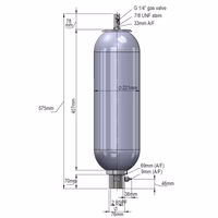 Akumulatory hydrauliczne, pęcherzowe, wysokociśnieniowe, seria Oil & Gas - Parker