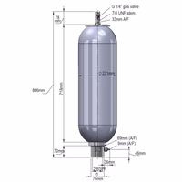Akumulatory hydrauliczne, wysokociśnieniowe, pęcherzowe - Parker
