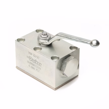 Zawór hydrauliczny, kulowy, seria BV (BVMM161SS1NA) - Parker