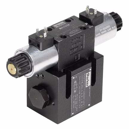 Rozdzielacz hydrauliczny CETOP, seria D31DW (D31DW030D2NJW) - Parker