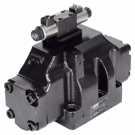 Rozdzielacz proporcjonalny, sterowany pośrednio, seria D111FB (D111FBB32LC2NJW0) - Parker