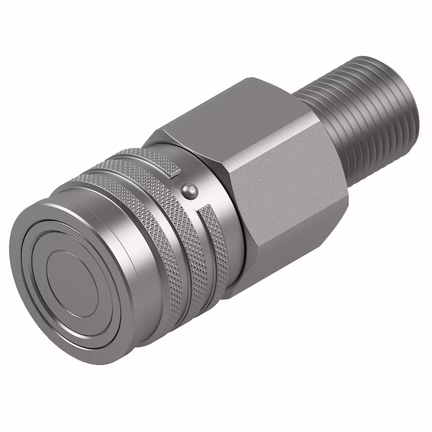 Szybkozłącze hydrauliczne typu Flat Face o profilu ISO 16028, seria FEM (FEM-501-18MCL) - Parker