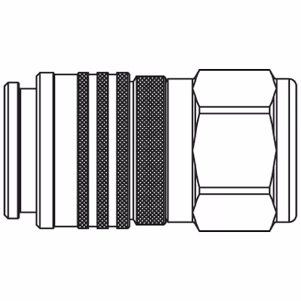 Szybkozłącza hydrauliczne typu Flat Face, seria FF - Parker