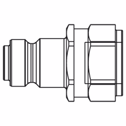Szybkozłącze hydrauliczne wysokociśnieniowe, seria HP (HP1520 413) - Parker