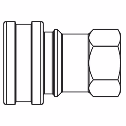 Szybkozłącze hydrauliczne o profilu ISO B, seria IB (IB7510 H) - Parker