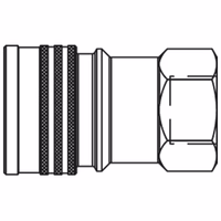 Szybkozłącze hydrauliczne o profilu ISO B, seria IB (IB5011 V) - Parker