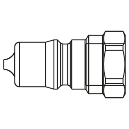 Szybkozłącze hydrauliczne o profilu ISO B, seria IB (IB7520) - Parker