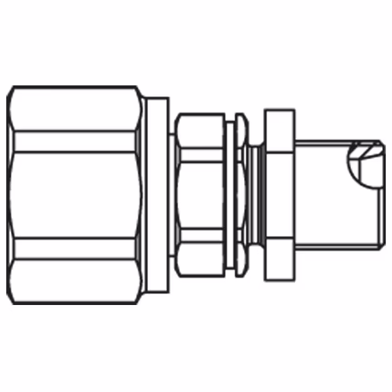 Szybkozłącze hydrauliczne, skręcane, seria QHPA (QHPA16-E7X7-C) - Parker
