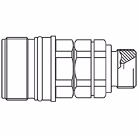 Szybkozłącze hydrauliczne, skręcane, seria QHPA (QHPA54-F4B4-C) - Parker