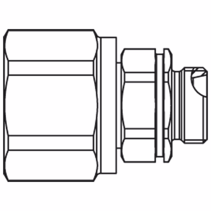 Szybkozłącze hydrauliczne, skręcane, seria QHPA (QHPA18-D7X9-C) - Parker