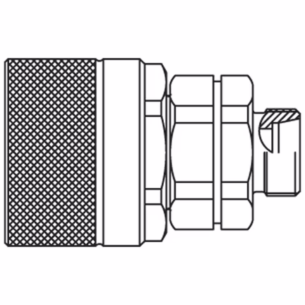 Szybkozłącze hydrauliczne, skręcane, seria QHPA (QHPA13-D7X3-C) - Parker