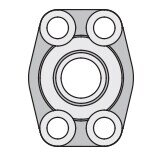 Flansza hydrauliczna i komponenty 4-śrubowa (24G4Q1BSX) - Parker
