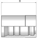 Końcówka do przewodów hydraulicznych typu No-Skive ParLock, seria V5 (100V5-8) - Parker