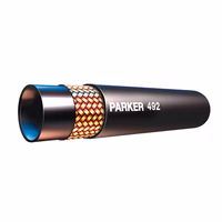 Wąż kompaktowy, średniociśnieniowy, typu No-Skive, EN 857 1SC, ISO 11237, seria 492 (492-4) - Parker