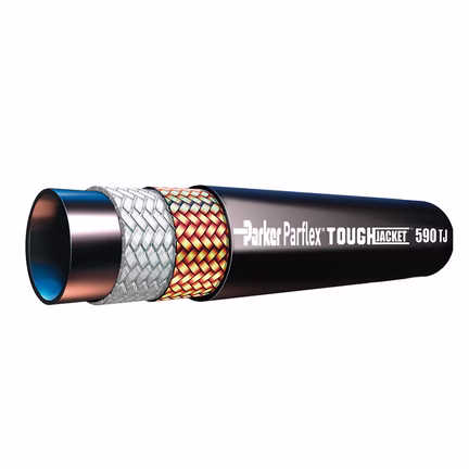 Węże hydrauliczne, odporne na przetarcie, Tough Jacket 590 TJ - Parker