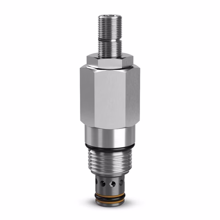 Regulator przepływu, hydrauliczny, wkręcany, seria J02 (J02E2ZN) - Parker