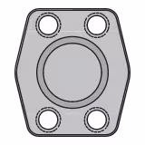 Flansza hydrauliczna i komponenty 4-śrubowa (12PQ2BSX) - Parker