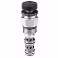 Zawór hydrauliczny, redukcyjny i odciążający, pośredniego działania, seria PR (PRH161K50) - Parker