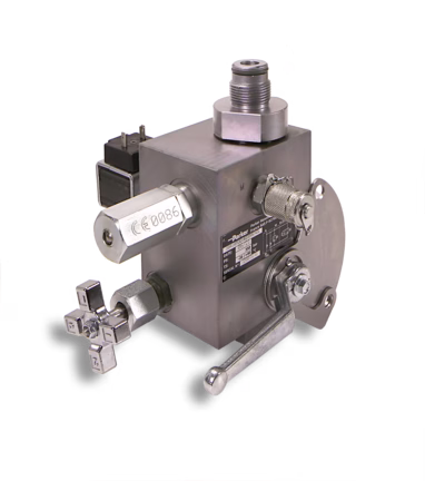 Blok bezpieczeństwa akumulatorów hydraulicznych, do serii SB (SBR10TCE100330CNZ0) - Parker