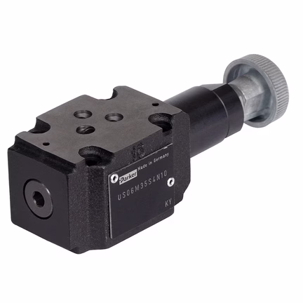 Zawór hydrauliczny, rozładowujący 2-drogowy, seria US06M (US06M07S4V) - Parker