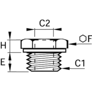Złącze redukcyjne G1/4 G1/8 (0168 13 10 39) - Legris
