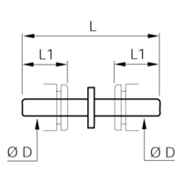 Adapter do łączenia złączy wtykanych 6 mm (3120 06 00) - Legris