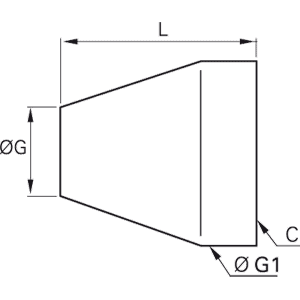 Nakładka zabezpieczająca na multizłącze pneumatyczne M40x1,5 (3329 00 02) - Legris