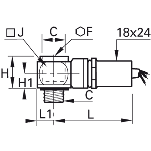 Czujnik pneumatyczny G1/4 (7828 00 13) - Legris