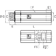 Zawór zwrotny G1/2 (7932 21 21) - Legris