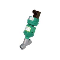Zawór z napędem 2/2 G1/2, 24-48V 50/60 Hz, stal nierdzewna 316L, FPM, PN16, DN15, wlot medium pod dysk (E290C53V0XEFCUA), seria 290 - ASCO