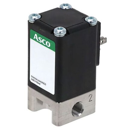 Elektrozawór proporcjonalny 2/2 NC 1/8, DN6, stal nierdzewna, EPDM-8W, klasa cewki H (G209A331S0X00H1) - ASCO